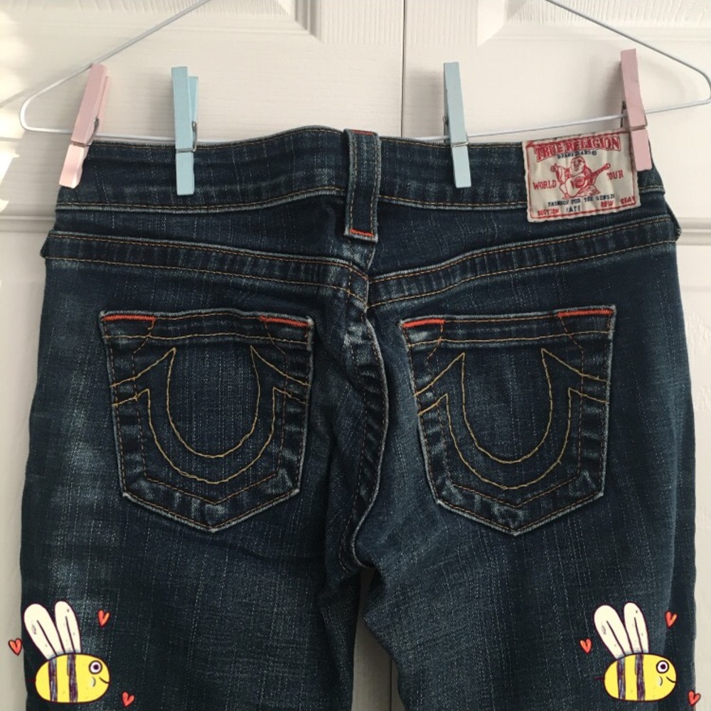 True religion straight leg jeans
